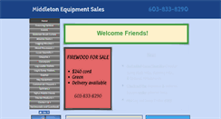 Desktop Screenshot of middletonequipmentsales.com