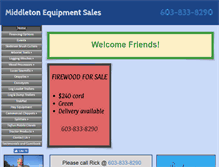 Tablet Screenshot of middletonequipmentsales.com